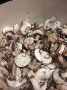 loads of sauteed mushrooms
