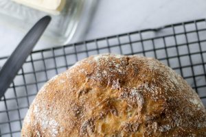 bread waiting to be buttered