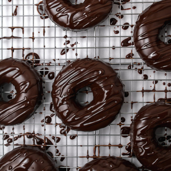 mexican_donuts_4 Mexican hot chocolate donuts ready to be enjoyed