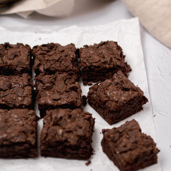 guinness_brownies_11 Guinness brownies ready to be eaten